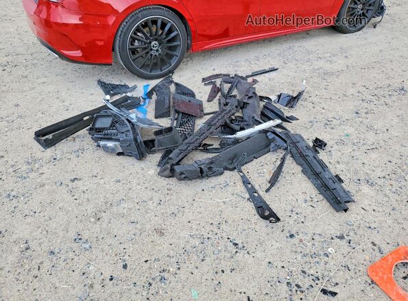 W1K3G4EB0LW045196 2020 MERCEDES-BENZ A Red Vista del compartimento del motor