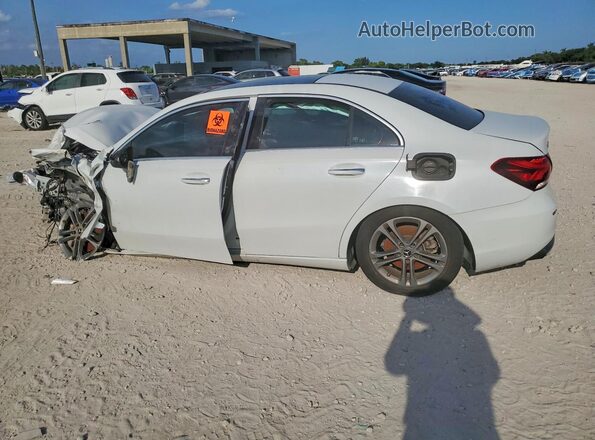 W1K3G4EB2LW045815 2020 MERCEDES-BENZ A White Trasero izquierdo