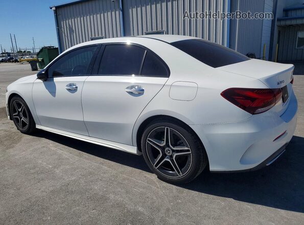 W1K3G4EB2MJ287485 2021 MERCEDES-BENZ A White Հետևի ձախ