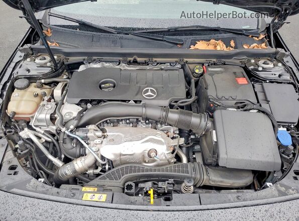 W1K3G4EB4MJ320485 2021 MERCEDES-BENZ A Black Widok wnętrza z tyłu