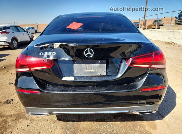 W1K3G4EB5MJ282894 2021 MERCEDES-BENZ A Черный Вид сзади