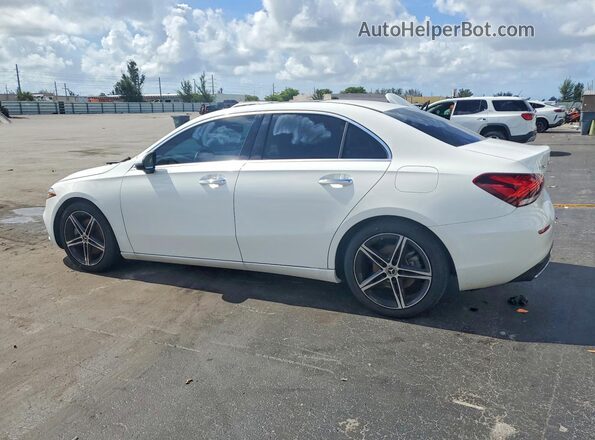 W1K3G4EB6NJ325821 2022 MERCEDES-BENZ A Белый Задняя левая четверть