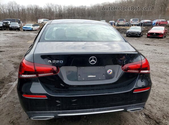 W1K3G4EB7NJ356611 2022 MERCEDES-BENZ A Black Vista trasera