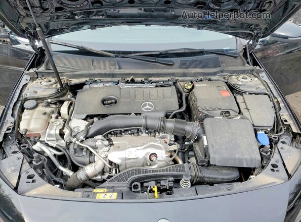 W1K3G4EB7NJ356611 2022 MERCEDES-BENZ A Black Vista interior trasera
