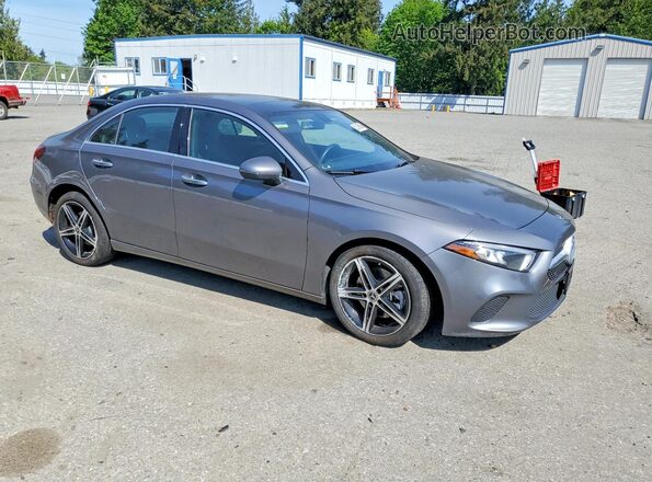 W1K3G4EB7NJ363557 2022 MERCEDES-BENZ A Серый Передняя правая четверть