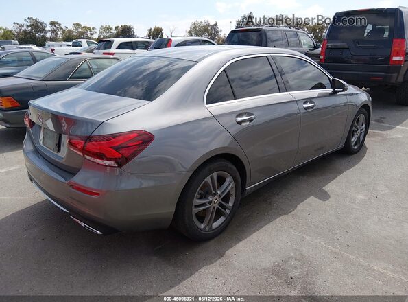 W1K3G4EB8LJ215480 2020 MERCEDES-BENZ A 220 Gray უკანა მარჯვენა