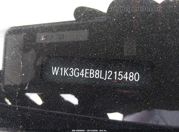 W1K3G4EB8LJ215480 2020 MERCEDES-BENZ A 220 Gray ძრავის განყოფილების ხედი