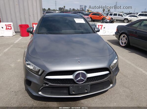W1K3G4EB8LJ215480 2020 MERCEDES-BENZ A 220 Gray წინა პანელის ხედი