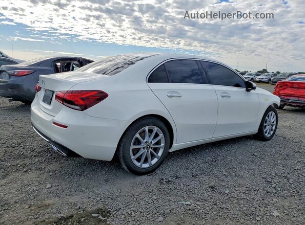 W1K3G4EB8LW046631 2020 MERCEDES-BENZ A Белый Задняя правая четверть
