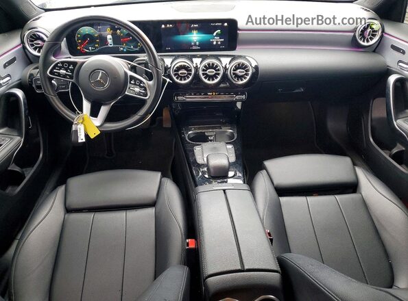 W1K3G4EB9MJ316237 2021 MERCEDES-BENZ A Gray წინა პანელის ხედი