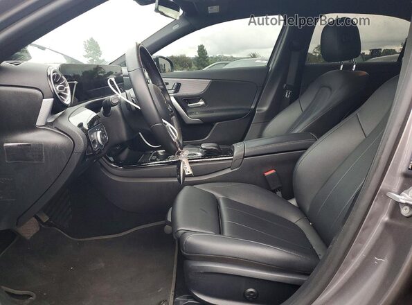 W1K3G4EB9MJ316237 2021 MERCEDES-BENZ A Gray წინა სალონის ხედი
