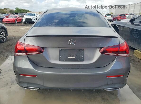 W1K3G4EBXMJ258882 2021 MERCEDES-BENZ A Черный Вид сзади