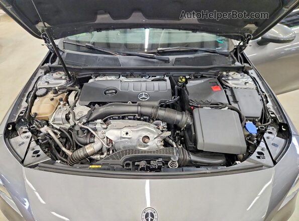 W1K5J4HB1LN091339 2020 MERCEDES-BENZ CLA-CLASS Серый Вид задней части салона