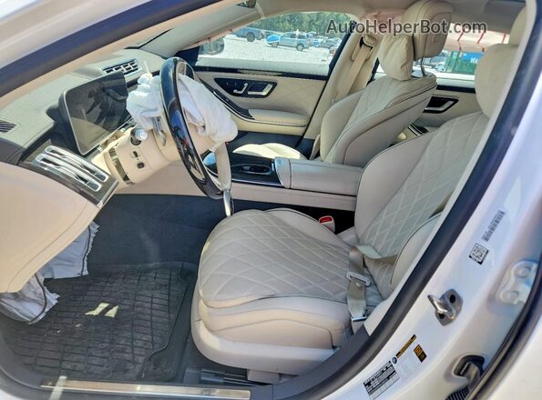 W1K6G6KB4RA288058 2024 MERCEDES-BENZ S White Вид салону спереду
