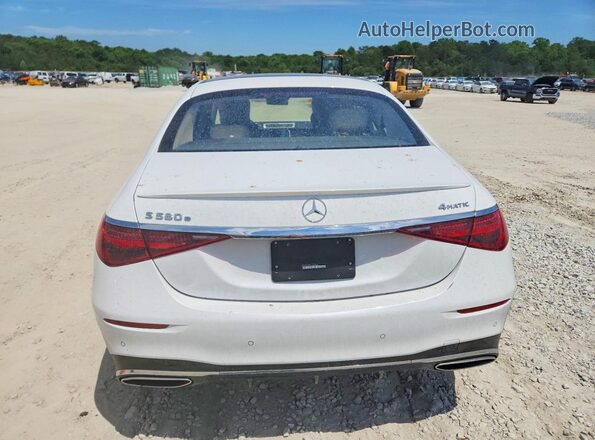 W1K6G6KB4RA288058 2024 MERCEDES-BENZ S White Вид ззаду