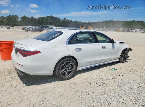 W1K6G6KB4RA288058 2024 MERCEDES-BENZ S White Задня права чверть