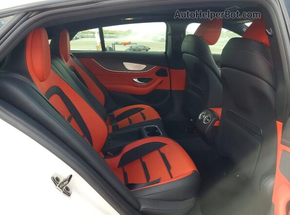 W1K7X5KB7NA048205 2022 MERCEDES-BENZ AMG White Rear seats view