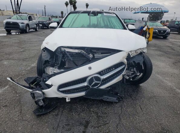 W1KAF4GB6SR246248 2025 MERCEDES-BENZ C Белый Вид спереди