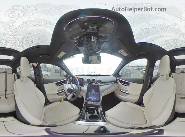 W1KAF4GB6SR246248 2025 MERCEDES-BENZ C Белый Вид наклейки с VIN-кодом