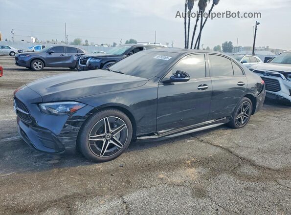 W1KAF4GB7SR280585 2025 MERCEDES-BENZ C Черный Передняя левая четверть
