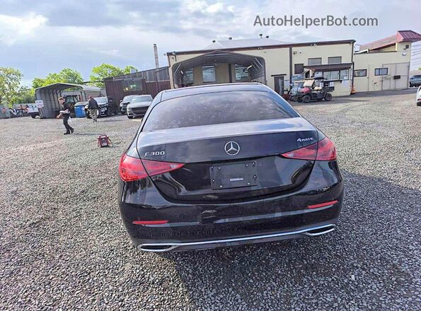 W1KAF4HB0SR241898 2025 MERCEDES-BENZ C Black Widok z tyłu