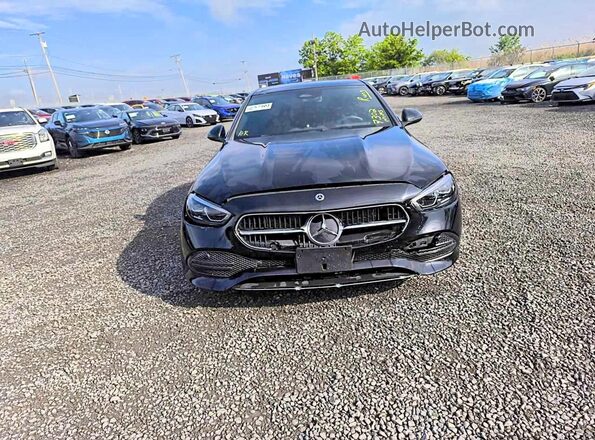 W1KAF4HB0SR241898 2025 MERCEDES-BENZ C Black Widok z przodu