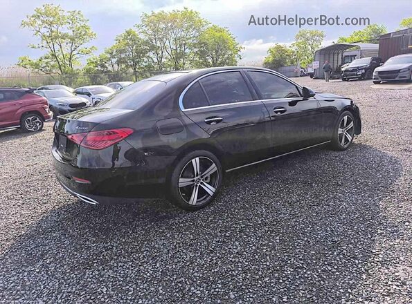 W1KAF4HB0SR241898 2025 MERCEDES-BENZ C Black Przód prawy