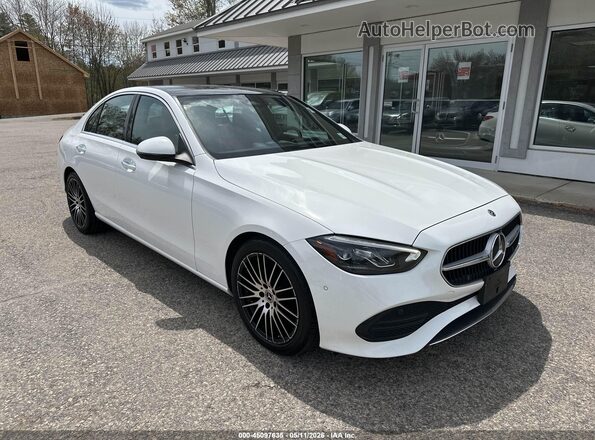 W1KAF4HB1PR077150 2023 MERCEDES-BENZ C-CLASS White Передня права чверть