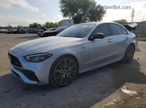 W1KAF8HB2SR271055 2025 MERCEDES-BENZ C Silver Передня ліва чверть