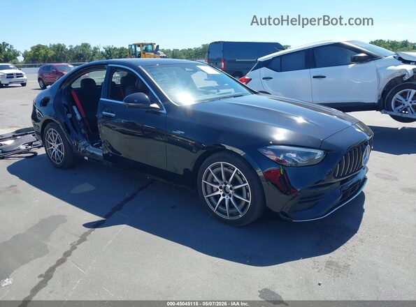 W1KAF8HB8RR184268 2024 MERCEDES-BENZ AMG C 43 Черный Передняя правая четверть