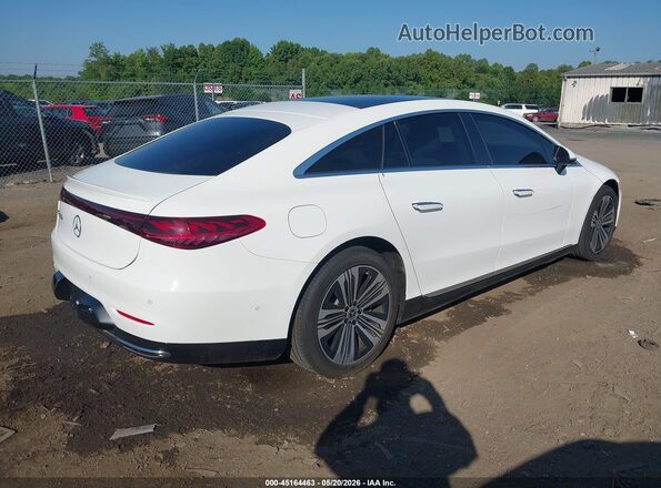 W1KCG2DB0NA003262 2022 MERCEDES-BENZ EQS 450+ White Tył prawy