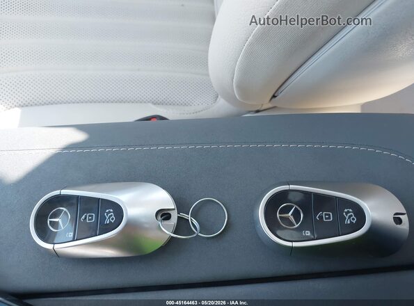 W1KCG2DB0NA003262 2022 MERCEDES-BENZ EQS 450+ White Widok deski rozdzielczej