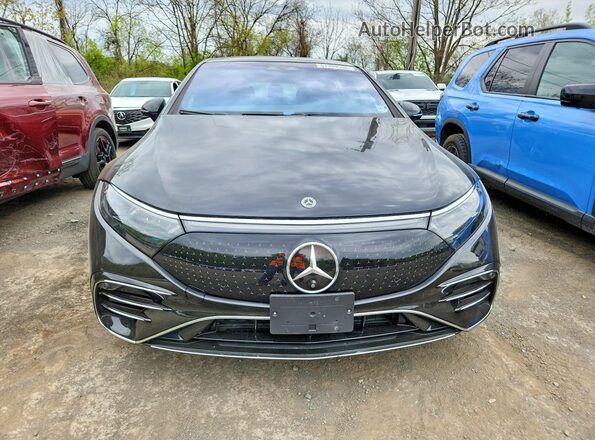 W1KCG4EB0PA037375 2023 MERCEDES-BENZ EQS Black Դիմացի տեսք
