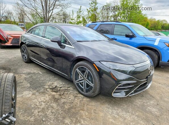 W1KCG4EB0PA037375 2023 MERCEDES-BENZ EQS Black Առջևի աջ