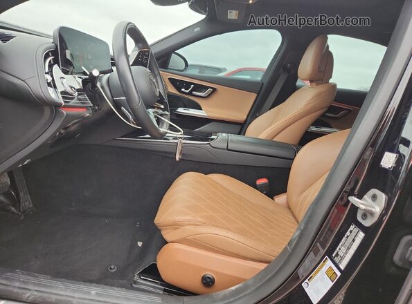 W1KLF4HB7SA119773 2025 MERCEDES-BENZ E Черный Вид салона спереди