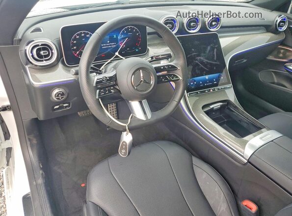 W1KMJ4HB5RF031630 2024 MERCEDES-BENZ CLE Белый Вид панели приборов