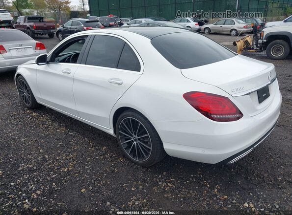 W1KWF8DB9MR622431 2021 MERCEDES-BENZ C-CLASS Белый Задняя левая четверть