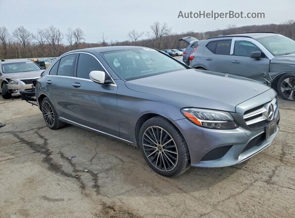 W1KWF8EB1LR602686 2020 MERCEDES-BENZ C Gray Przód prawy
