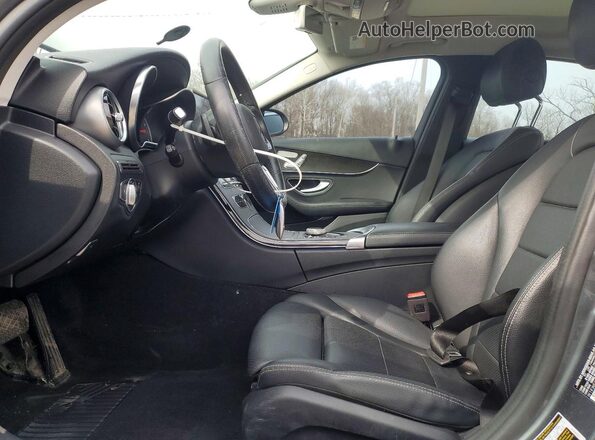 W1KWF8EB1LR602686 2020 MERCEDES-BENZ C Gray Widok wnętrza z przodu