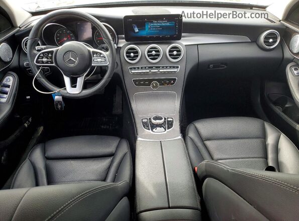 W1KWF8EB1LR602686 2020 MERCEDES-BENZ C Gray Widok deski rozdzielczej