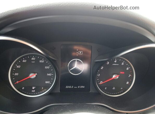 W1KWF8EB1LR602686 2020 MERCEDES-BENZ C Gray Widok zestawu wskaźników