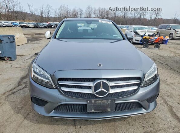 W1KWF8EB1LR602686 2020 MERCEDES-BENZ C Gray Widok z przodu