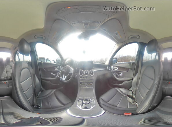 W1KWF8EB1LR602686 2020 MERCEDES-BENZ C Gray Widok naklejki z numerem VIN