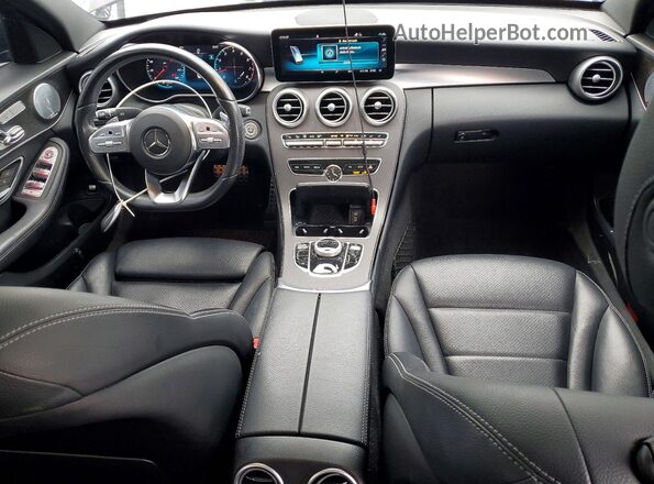 W1KWF8EB3LR583753 2020 MERCEDES-BENZ C Black Առջևի վահանակի տեսք