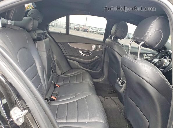 W1KWF8EB3LR583753 2020 MERCEDES-BENZ C Black Հետևի նստատեղերի տեսք