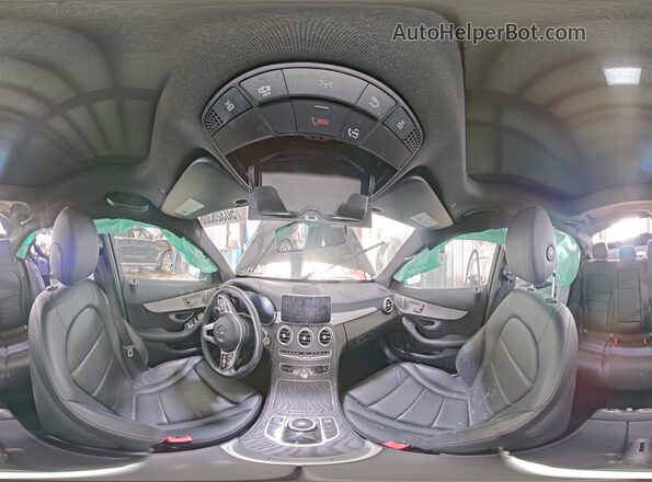 W1KWF8EB4LR597130 2020 MERCEDES-BENZ C Черный Панорамный вид салона 360°
