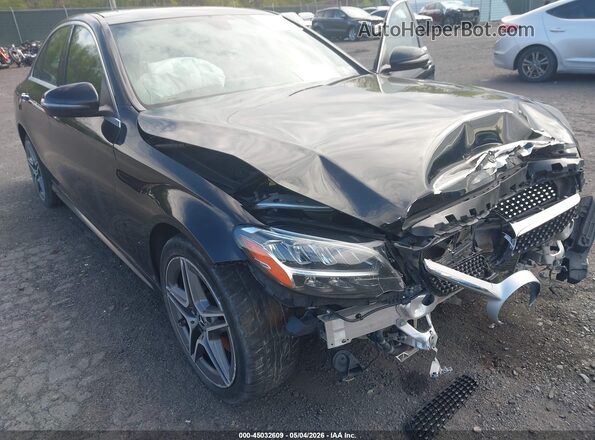 W1KWF8EB4MR615434 2021 MERCEDES-BENZ C-CLASS Черный Вид спереди