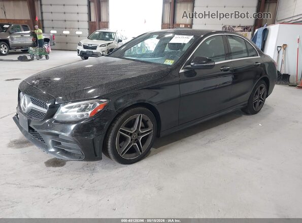 W1KWF8EB5MR642271 2021 MERCEDES-BENZ C-CLASS Black Передня ліва чверть