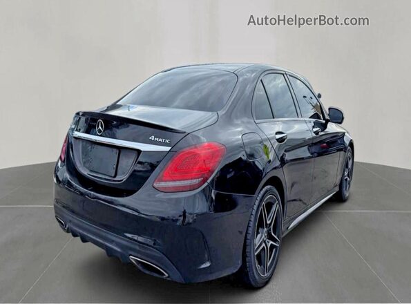 W1KWF8EB7LR594867 2020 MERCEDES-BENZ C Черный Передняя правая четверть