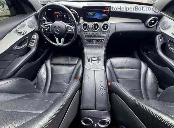 W1KWF8EB7LR594867 2020 MERCEDES-BENZ C Черный Вид щитка приборов